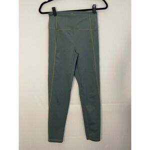 J Crew Active Leggings‎ Teal Blue High Waist Athleisure Workout Size S